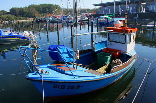 Fischerdorf Glowe Rügen Fischkutter