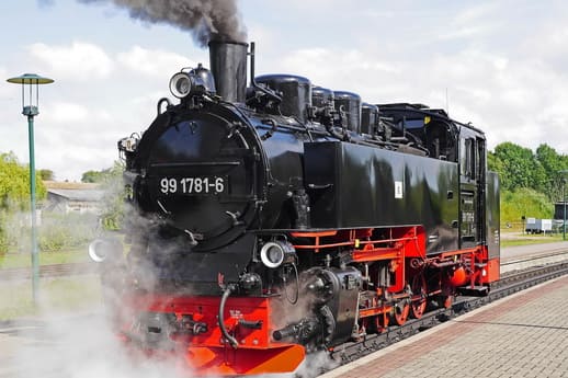 Rasende Roland Dampflokomotive