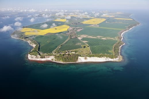 Rundflug Kap Arkona Kreidefelsen Flugagentur MV