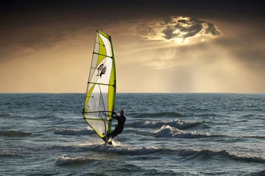 Surfen Windsurfen Rügen Glowe